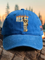 Cappello da baseball stampato Retro Resist Save The Forest Service