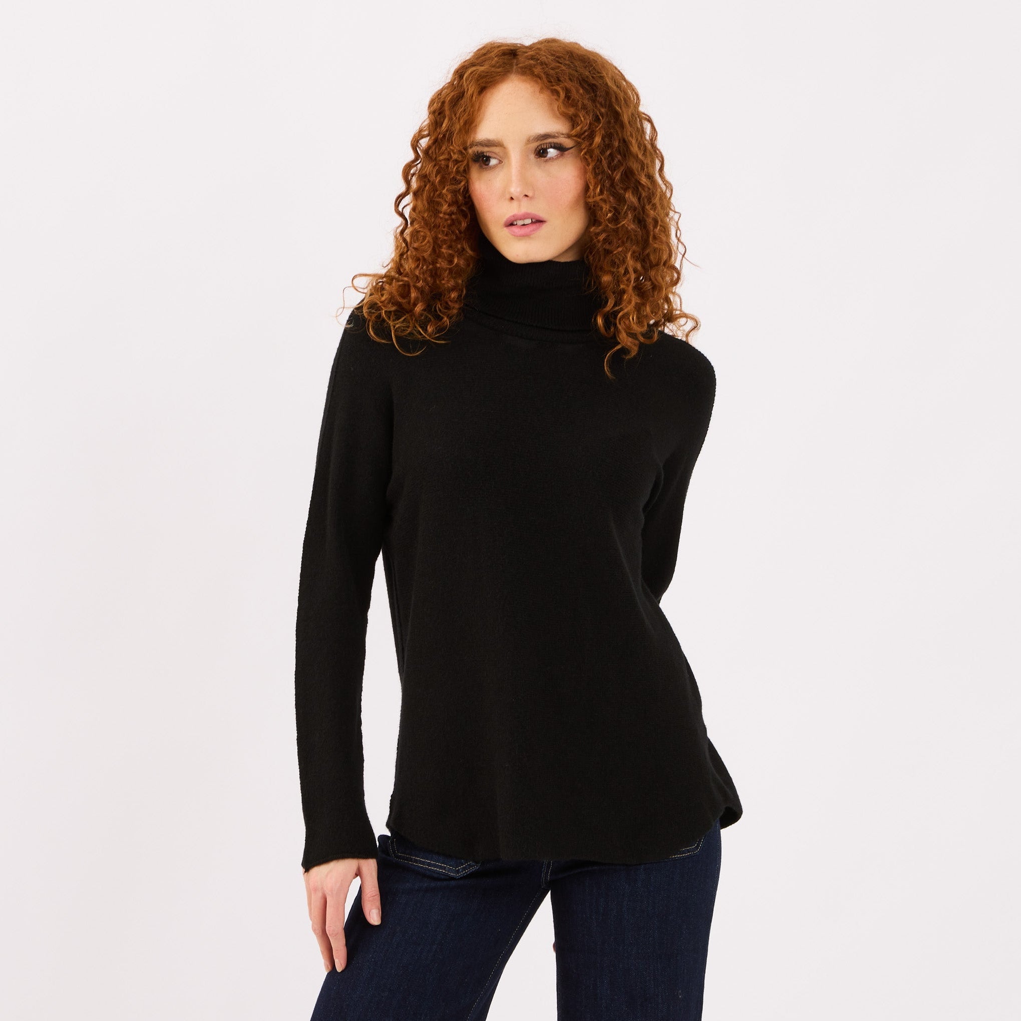 [2026] Charlie Max, Maglia Lunga Con Collo Alto Curvy