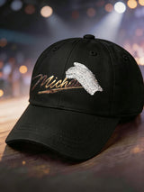 Unisex Retro Superstar Art Print Baseball Cap