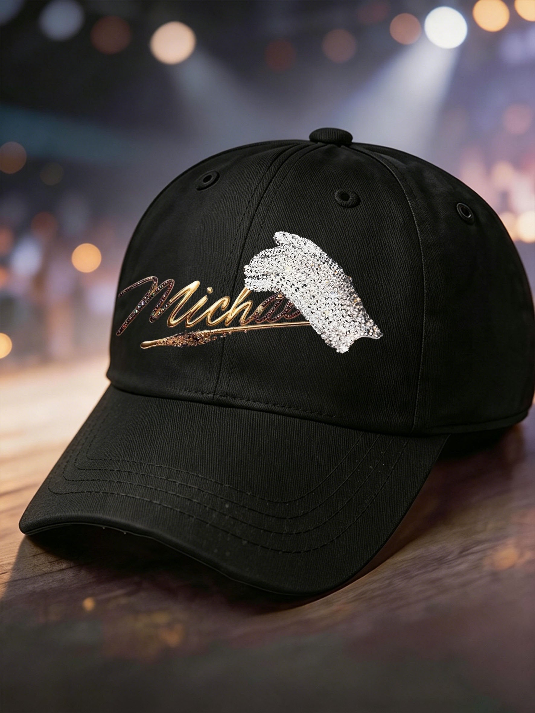 Cappellino da baseball Unisex Retro Superstar con stampa artistica