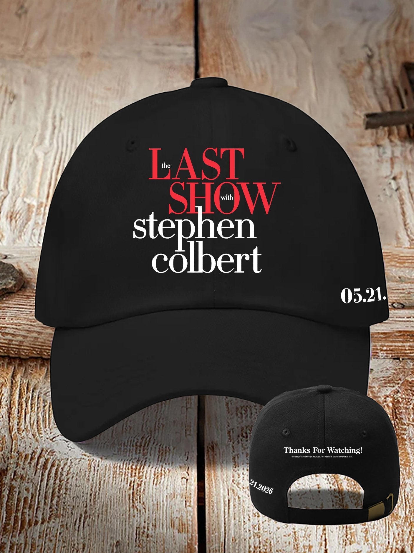 🔥Compra 3, Sconto del 15%🔥Cappello Unisex con Stampa LAST SHOW