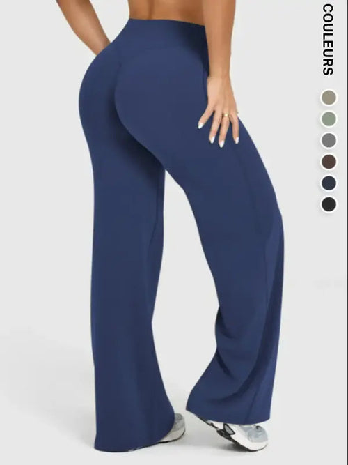 Pantaloni Sportivi Casual da Donna a Gamba Larga, Scelta Perfetta per Autunno Inverno, Design Comodo e alla Moda, Ideale per l'Uso Quotidiano