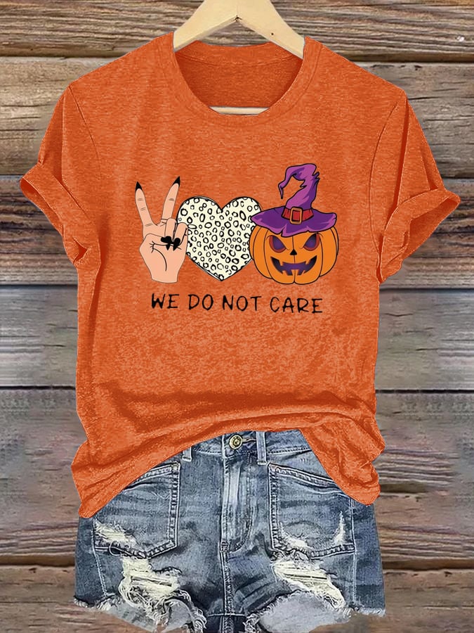 T-shirt stampata da donna per Halloween WDNC - Menopausa e perimenopausa
