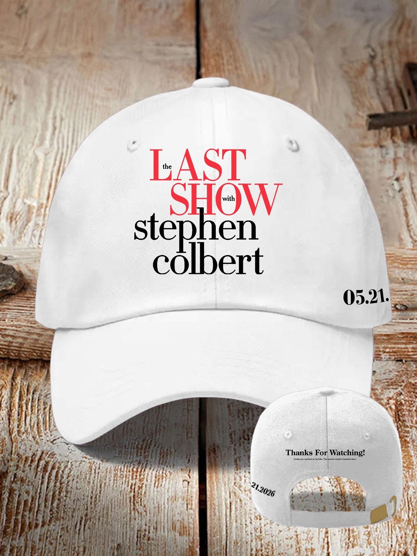 🔥Compra 3, Sconto del 15%🔥Cappello Unisex con Stampa LAST SHOW