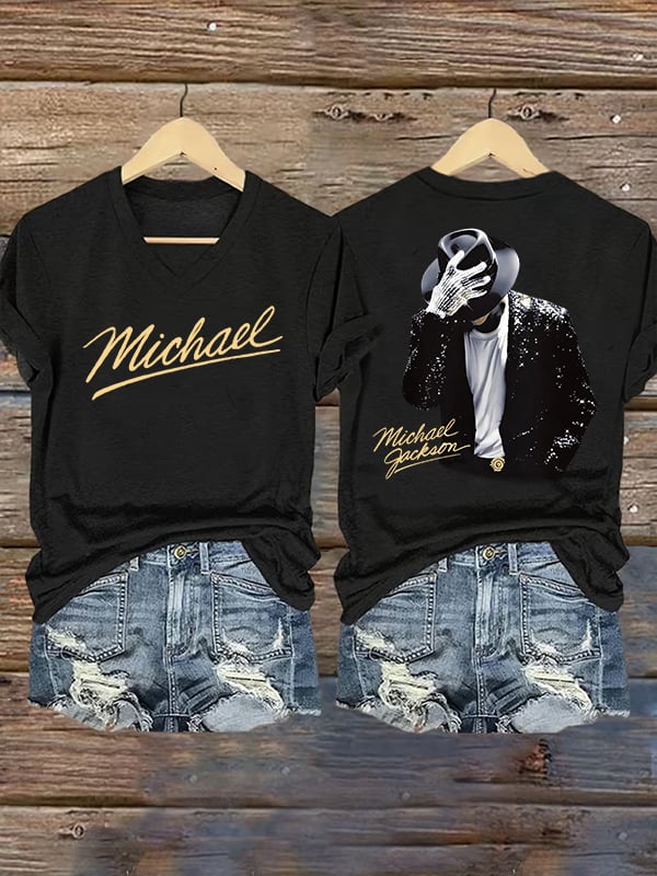 T-Shirt Stampata da Donna con Personaggio Divertente
