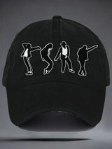 Unisex Retro Superstar Art Print Baseball Cap
