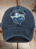 Cappellino da Baseball Vintage Texas Pray