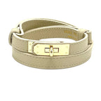 2026 Ermione, Ceinture en Cuir Véritable
