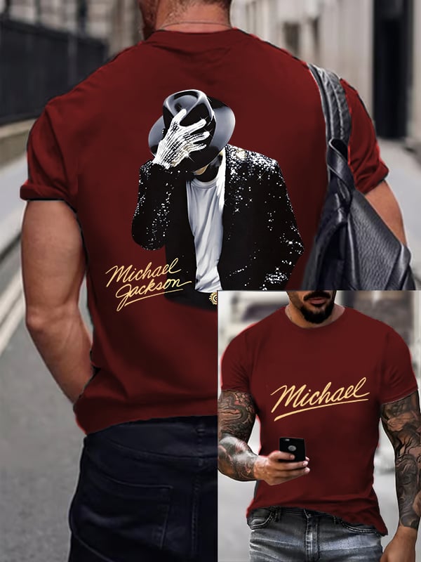 T-shirt da uomo con stampa divertente