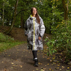 Peignoir de Séchage Imperméable Coupe-Vent, Robe de Changement Doublée Polaire Sherpa Douce, Manteau Veste à Capuche Surdimensionné à Manches Longues pour Enfants, Adultes, Hommes, Femmes, Surf, Plage, Natation, Restez au Sec