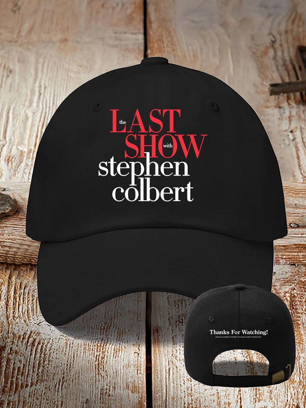 🔥Compra 3 e ottieni il 15% di sconto🔥Cappellino da baseball stile retrò con stampa Last Show