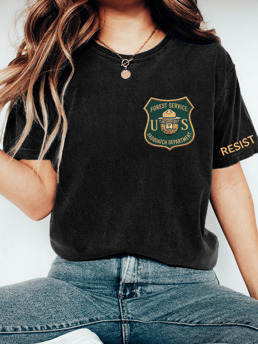 T-shirt lavata da donna Resist Bear