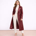[2026.COUTURE] Trench Lungo In Ecopelle