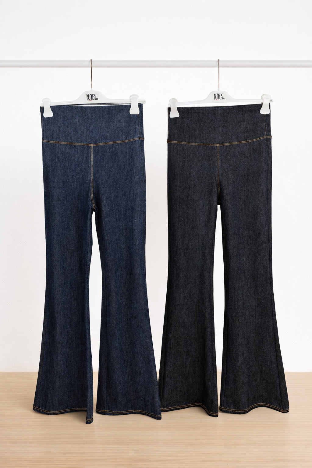 [2026.COUTURE] Pantaloni MENO CINQUE, Modellanti A Zampa