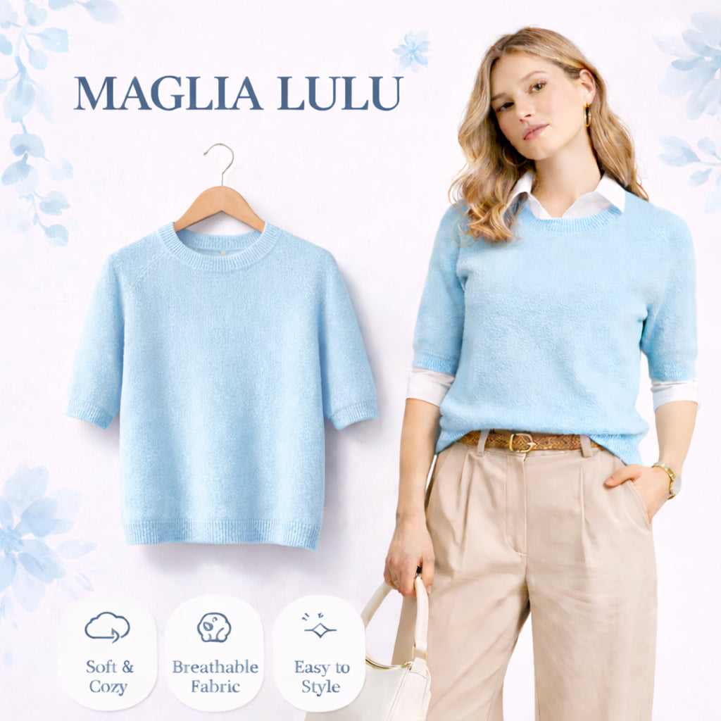 [2026] Maglia Lulu, Girocollo A Manica Corta