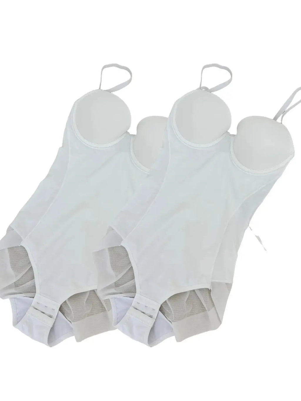 Body string gainant pour femme, couleur unie, maille contrastante transparente, bretelles réglables, contrôle du ventre, pour toutes les saisons