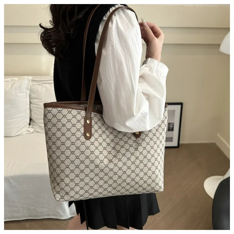 Borsa a Spalla Grande in Tela da Donna