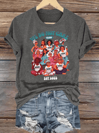 Donna Non ci importa della stampa del club T-shirt