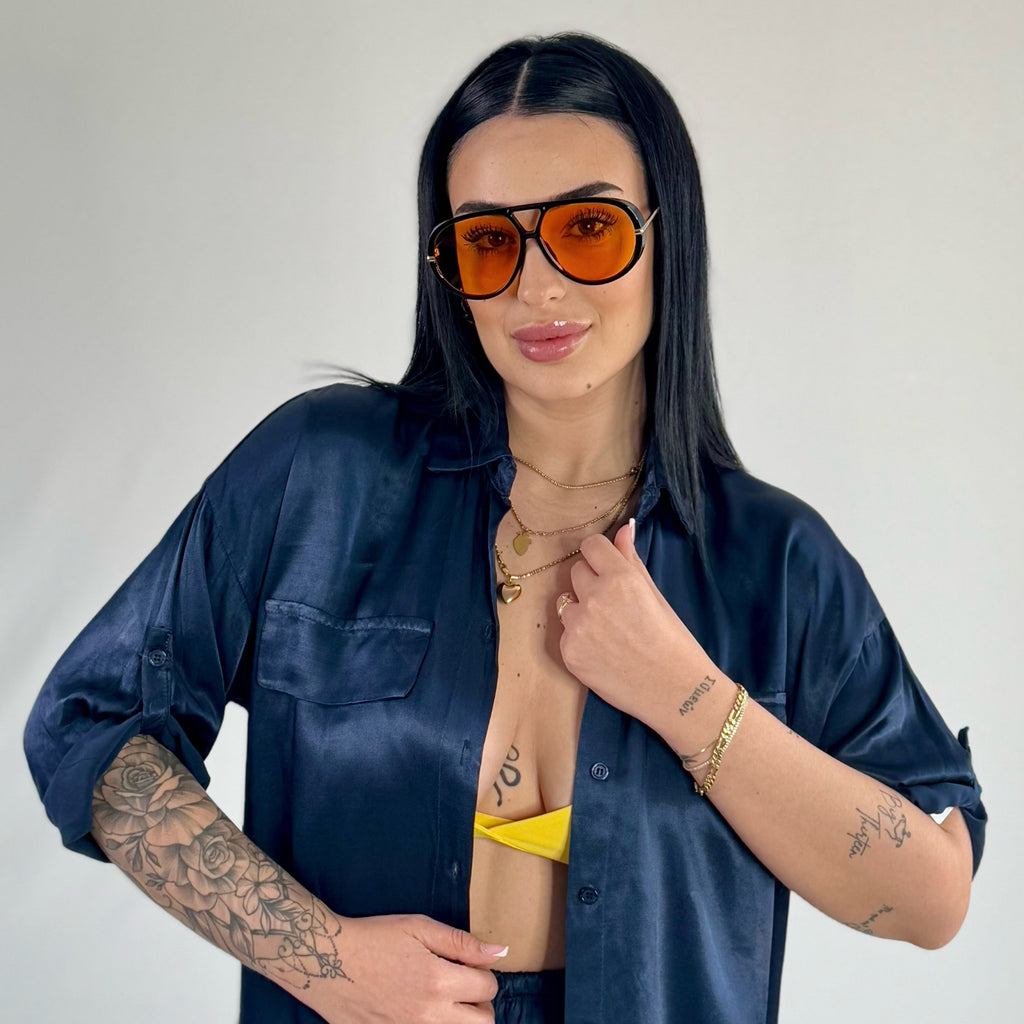 Camicia Raso 100% Viscosa