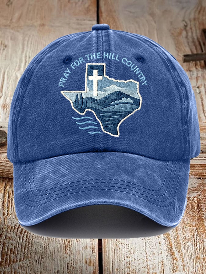 Texas Pray Vintage Baseball Cap