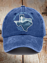 Texas Pray Vintage Baseball Cap