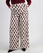 PANTALONE PALAZZO ROMBO