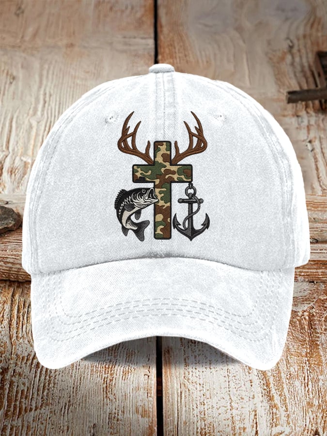 Cappello Unisex Retrò Faith Pesca Caccia