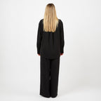 [2026.COUTURE] Completo elegante in camicia e pantalone palazzo morbido comodo