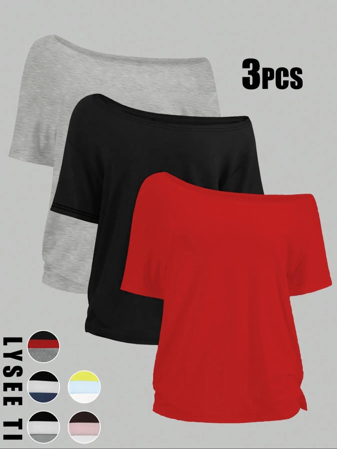 T-shirt uni basique à manches courtes pour femme, vêtement décontracté pour toutes les saisons