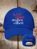 🔥Compra 3 e ottieni il 15% di sconto🔥Cappellino da baseball stile retrò con stampa Last Show