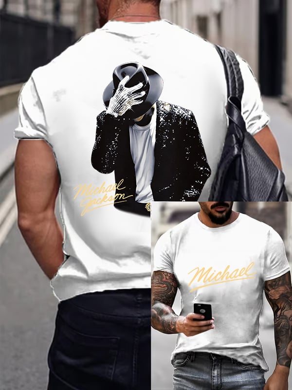 T-shirt da uomo con stampa divertente