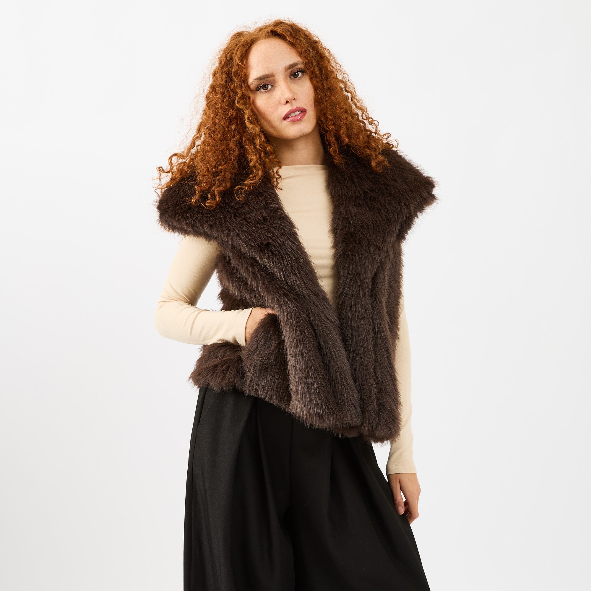 [2026.NOHO] Gilet In Ecopelliccia