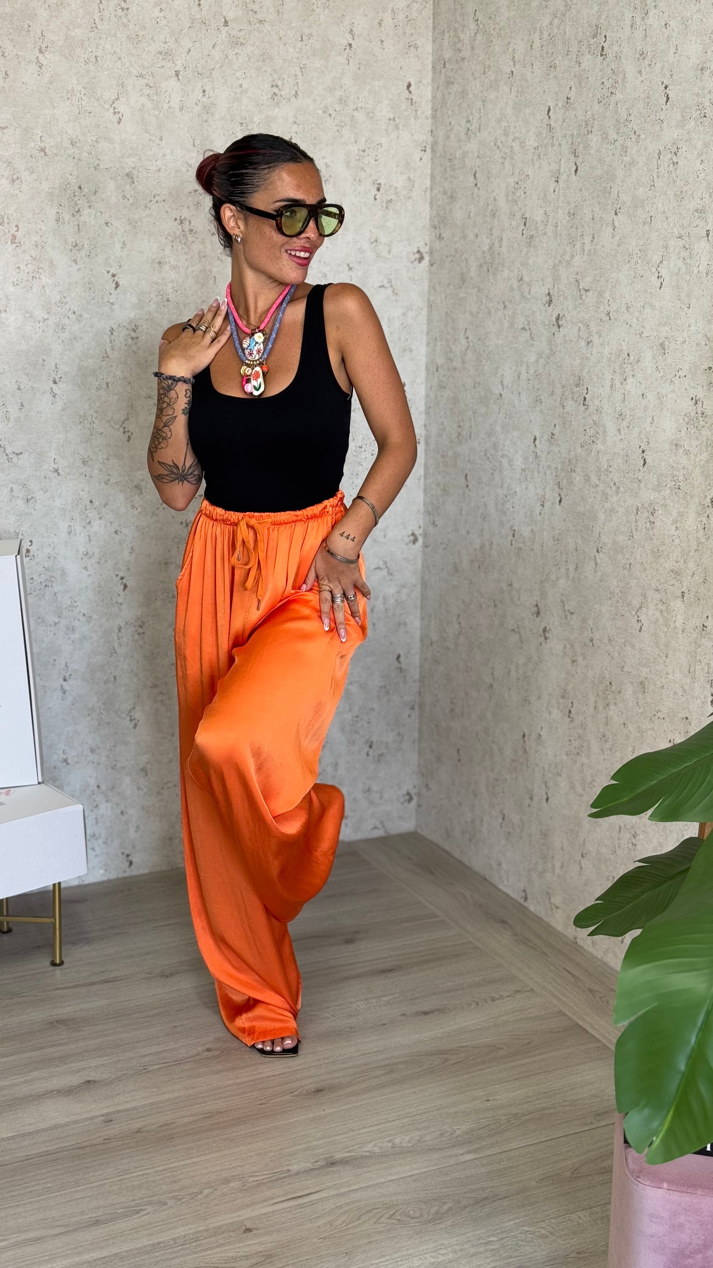 Pantalone in Raso
