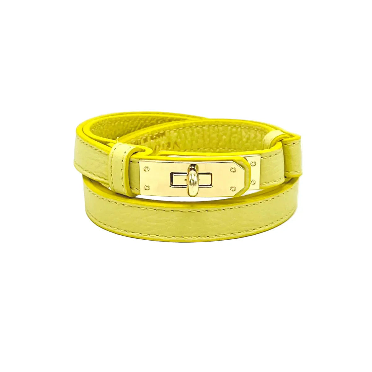 2026 Ermione, Ceinture en Cuir Véritable