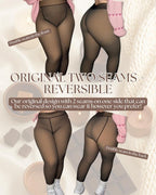 NUOVA FASCIA A COMPRESSIONE E OPZIONE A CUCITURA UNICA! I LEGGINGS ORIGINALI MAGIC FODERATI IN PILE - DALLA XXS ALLA 3XL - 4 COLORI - PIEDE CHIUSO - Collant in pile disponibili in taglie forti e pelliccia da chiara a marrone