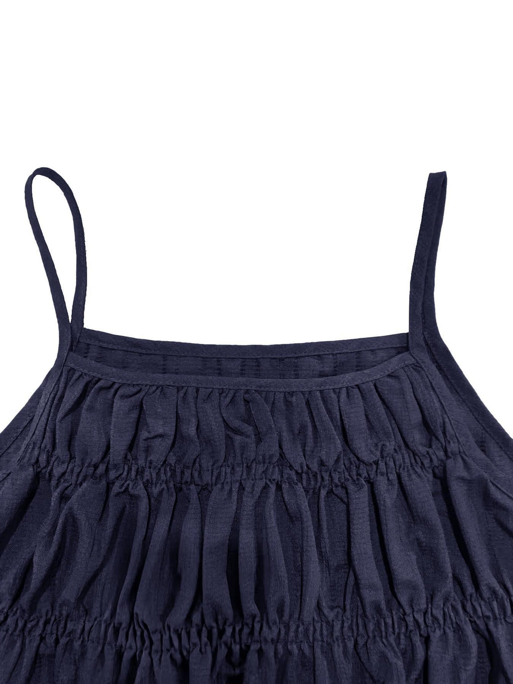 Completo da due pezzi da donna tinta unita: top con spalline sottili e pantaloni a gamba larga
