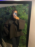 Top a cappa in stile casual