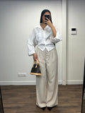 Fluid tailored trousers