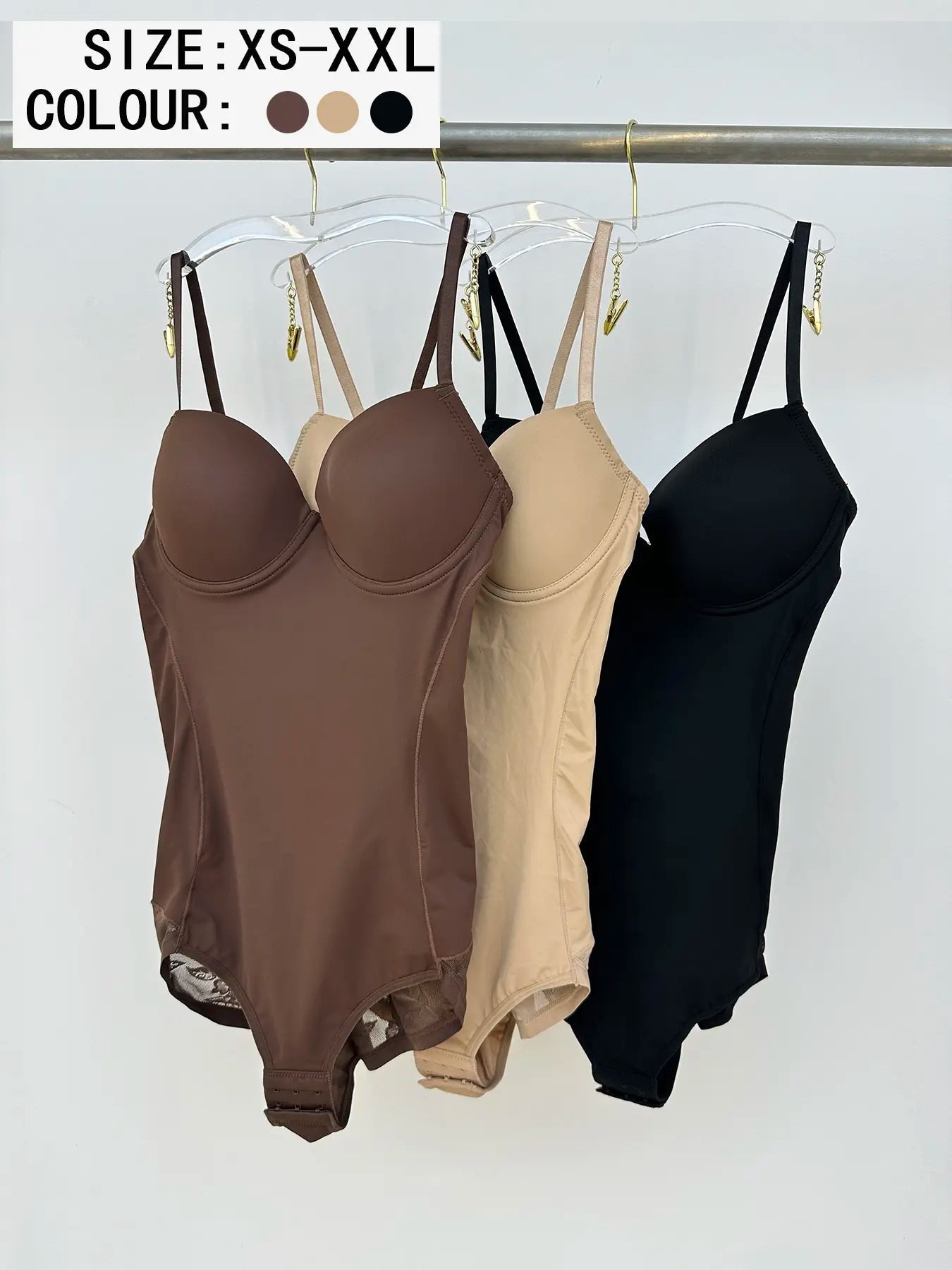 Ensemble Bodysuit Amincissant Froncé Patchwork Décolleté en V Profond pour Femme XS-XXL, Sous-vêtements & Lingerie Décontractés Toutes Saisons, Conception en Dentelle Contrastante