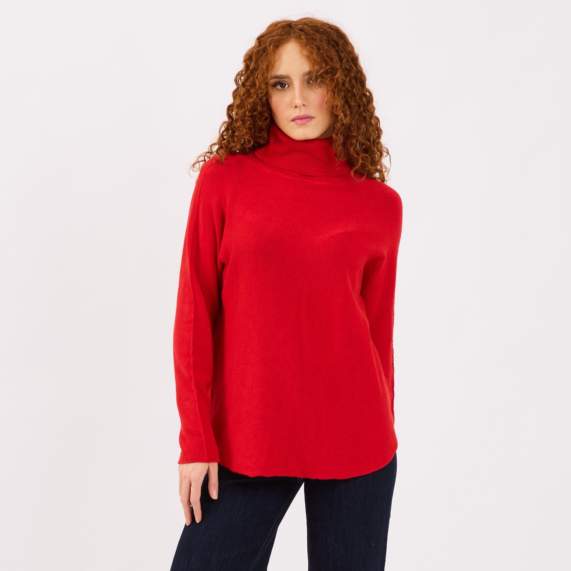 [2026] Charlie Max, Maglia Lunga Con Collo Alto Curvy