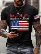 🔥Buy 3 Get 15% Off🔥Men's Retro Last Last Show Print T-Shirt