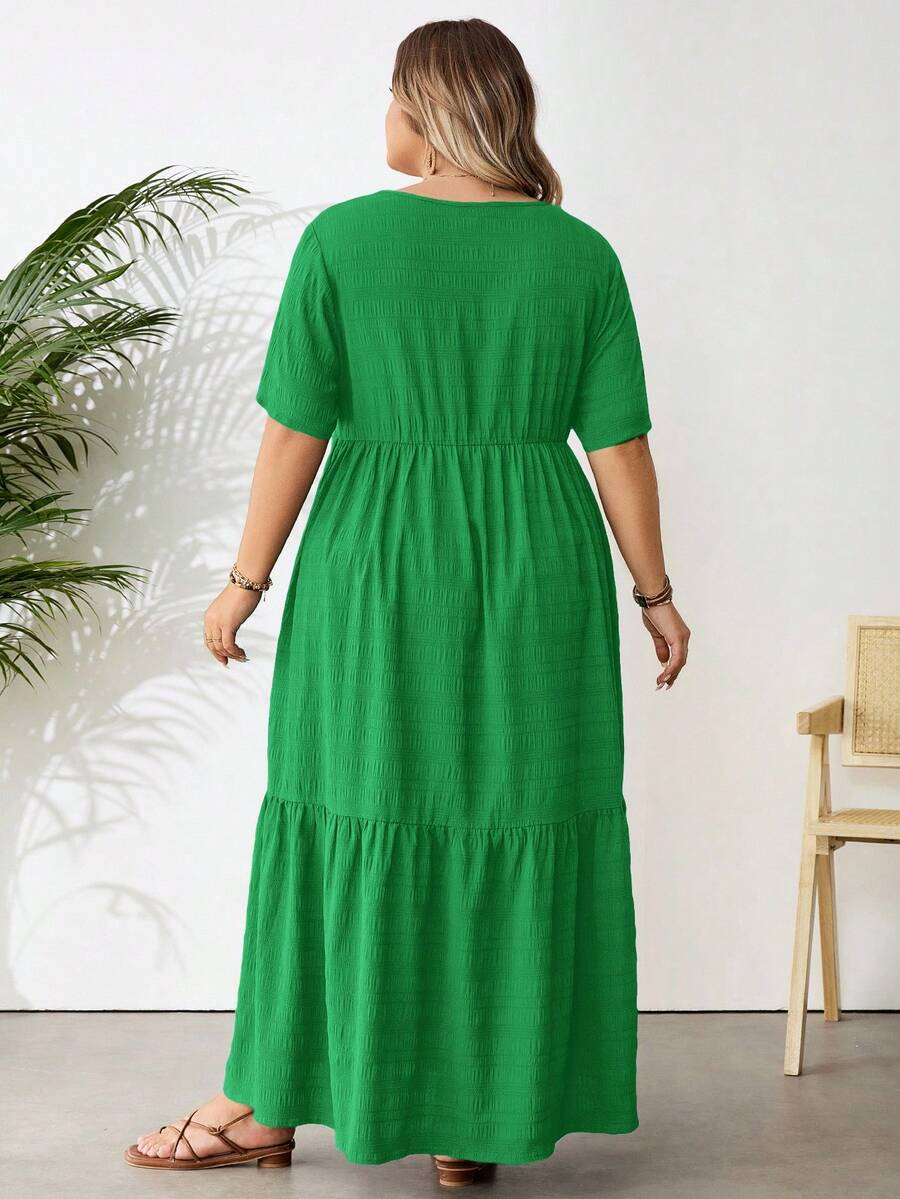 Robe d'été bohème grande taille pour femme