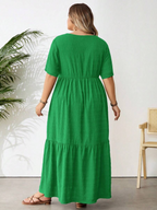 Robe d'été bohème grande taille pour femme