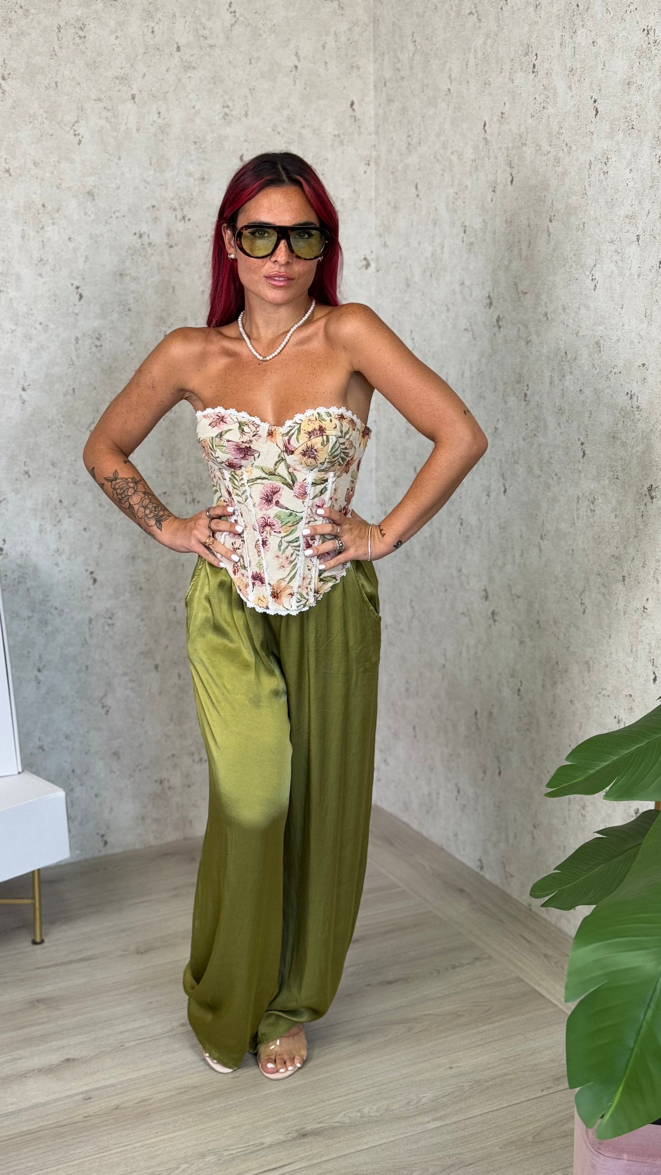 Pantalone in Raso