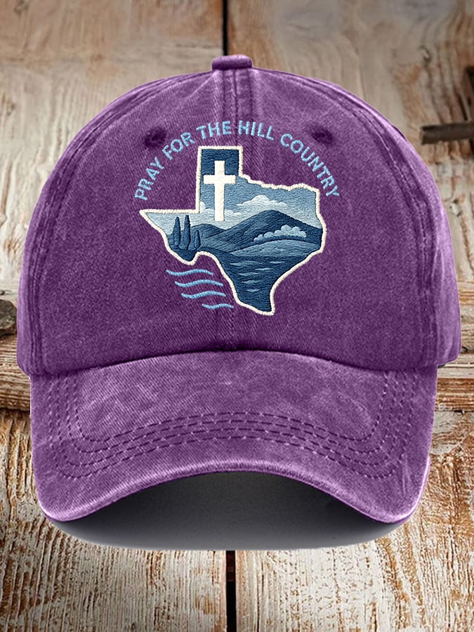 Texas Pray Vintage Baseball Cap