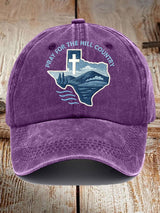Texas Pray Vintage Baseball Cap