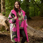 Peignoir de Séchage Imperméable Coupe-Vent, Robe de Changement Doublée Polaire Sherpa Douce, Manteau Veste à Capuche Surdimensionné à Manches Longues pour Enfants, Adultes, Hommes, Femmes, Surf, Plage, Natation, Restez au Sec