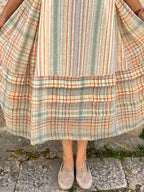 Robe décontractée sans manches imprimée pour femme