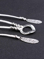 Collier de corde en velours réglable