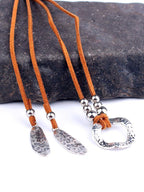 Collier de corde en velours réglable